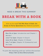 2020 Break with a Book Flyer